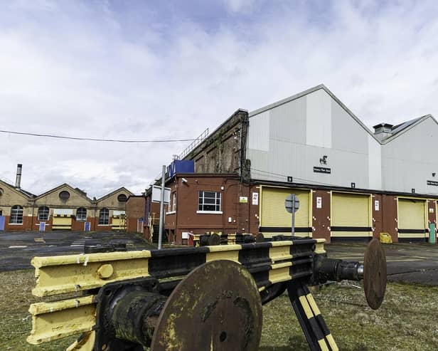 The St Rollox depot is a prized part of Scotland's rich industrial heritage. Picture: Matt Marcus