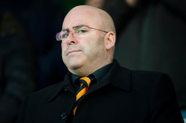 Alloa Athletic chairman Mike Mulraney. Picture: SNS