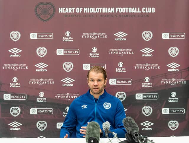 Hearts manager Robbie Neilson is preparing for next season.