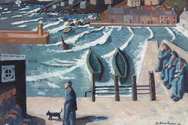 Harbour Scene, 1947, by Wilhelmina Barns-Graham