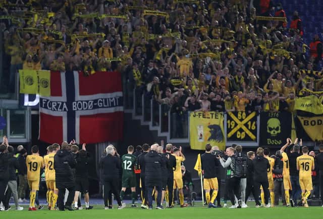 FK Bodo/Glimt recorded some impressive results in the Conference League group stages. (Photo by Paolo Bruno/Getty Images)