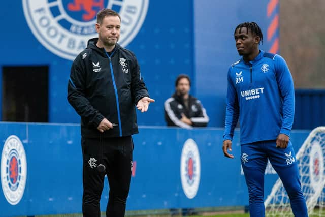 Rabbi Matondo has been hampered by injury since joining Rangers. (Photo by Craig Williamson / SNS Group)
