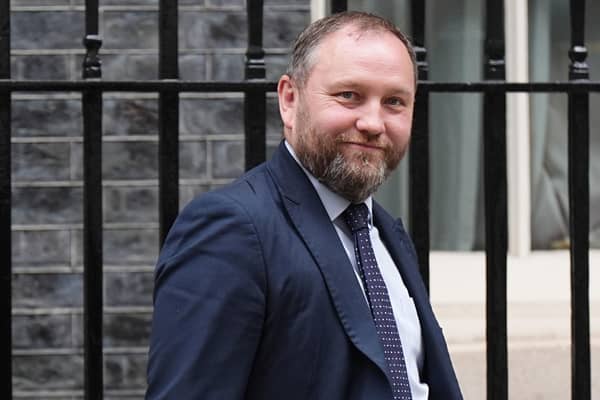Former Scottish secretary Ian Murray leaving 10 Downing Street, London