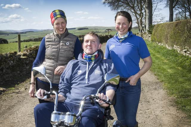 To support Doddie Weir motor neurone charity, Scottish Borders duo take ...