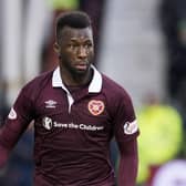 New Livingston signing Esmael Goncalves in action for Hearts in 2018.