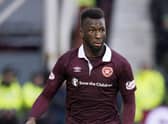 New Livingston signing Esmael Goncalves in action for Hearts in 2018.