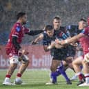 Glasgow Warriors and Scarlets met at Scotstoun in the URC earlier this month, with Glasgow winning 12-9.  (Photo by Ross MacDonald / SNS Group)