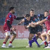 Glasgow Warriors and Scarlets met at Scotstoun in the URC earlier this month, with Glasgow winning 12-9.  (Photo by Ross MacDonald / SNS Group)