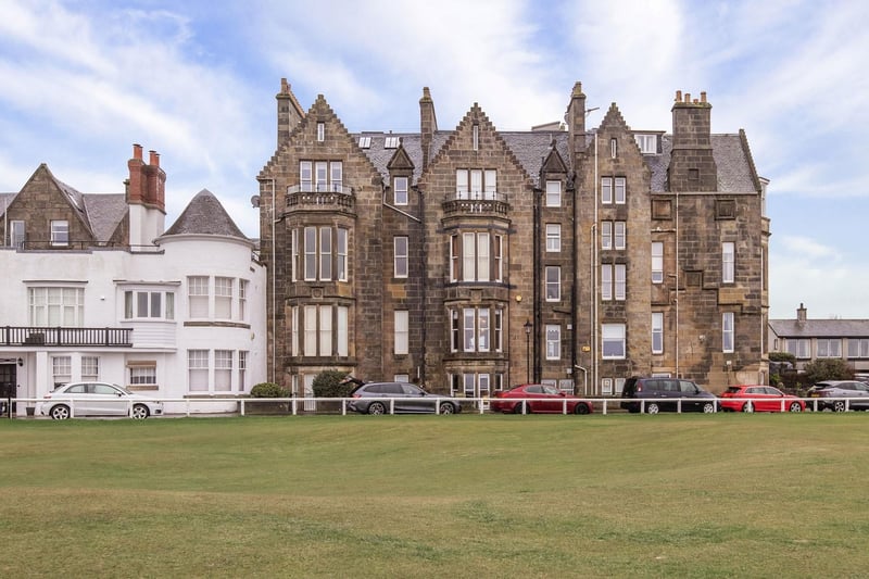 Looking across the Old Course to the property