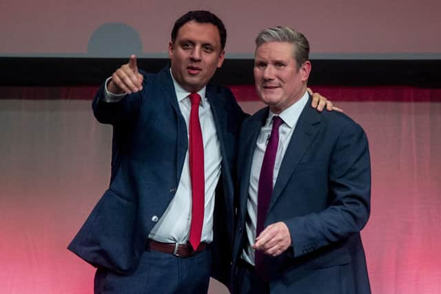 Anas Sarwar and Sir Keir Starmer at last month's Scottish Labour Conference (Picture: Lisa Ferguson)