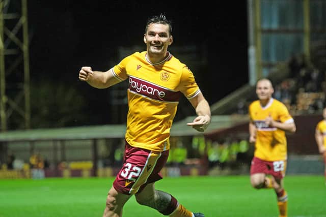 Tony Watt's double for Motherwell was not enough to secure victory over St Mirren (Photo by Craig Foy / SNS Group)