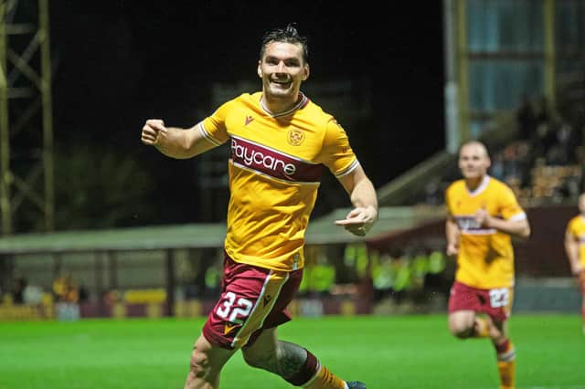 Tony Watt's double for Motherwell was not enough to secure victory over St Mirren   (Photo by Craig Foy / SNS Group)