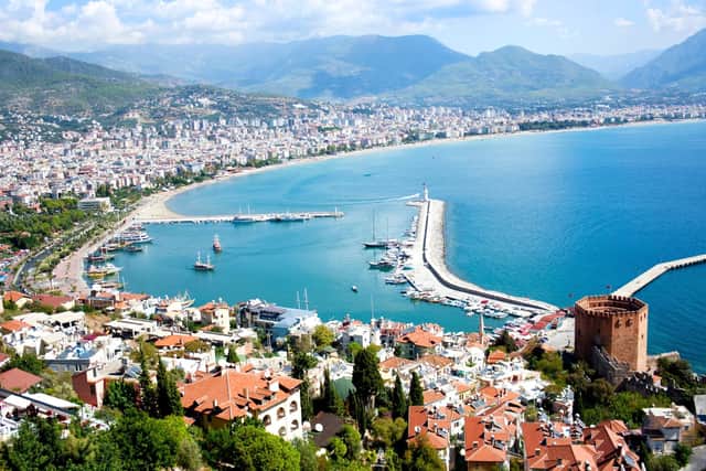 The decision to keep Turkey on the UK red list means destinations like Alanya will remain out of bounds to Scottish tourists.