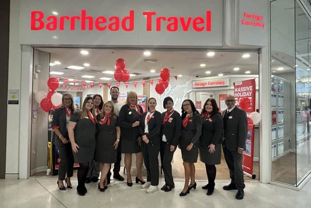 Barrhead Travel said its Braehead store completed its refurbishment in February while Dunfermline and East Kilbride will begin work this month.