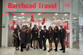 Barrhead Travel said its Braehead store completed its refurbishment in February while Dunfermline and East Kilbride will begin work this month.