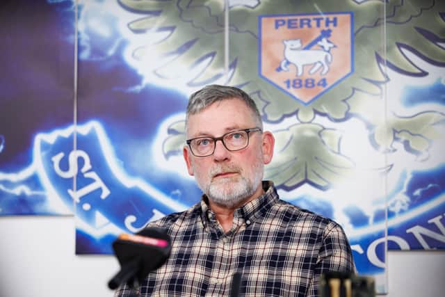 St Johnstone manager Craig Levein returns to Hearts this weekend.