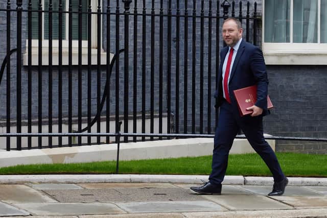Secretary of State for Scotland Ian Murray makes his way to Number 10 (Photo by Alex McBride/Getty Images)