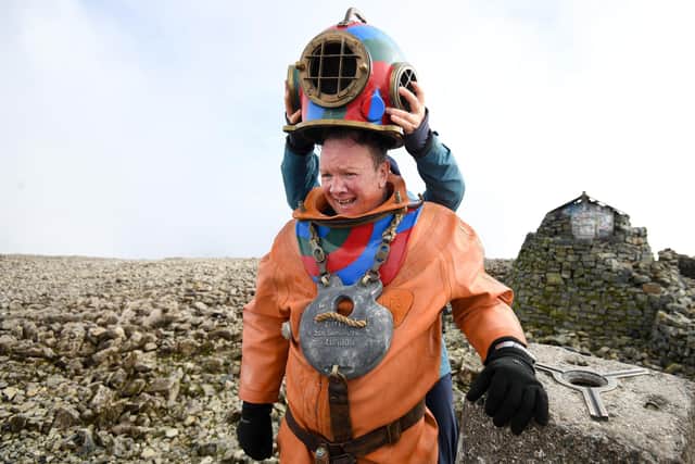 Mr Scott at the summit