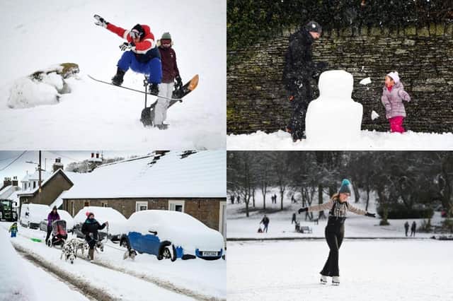 How much snow has your area experienced?
