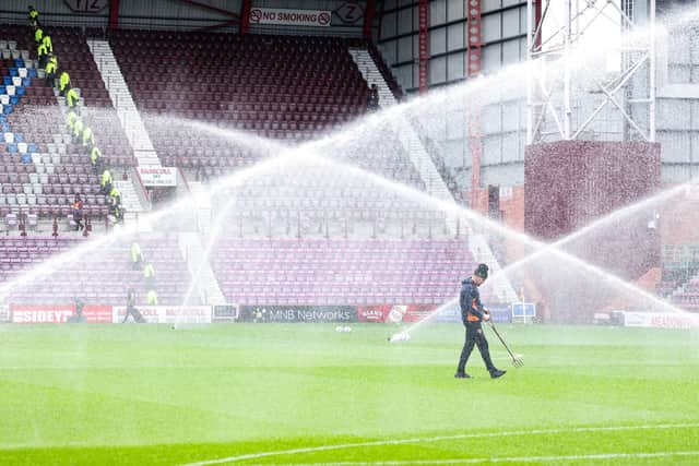 The third derby of the season will take place at Tynecastle when Hearts host Hibs.