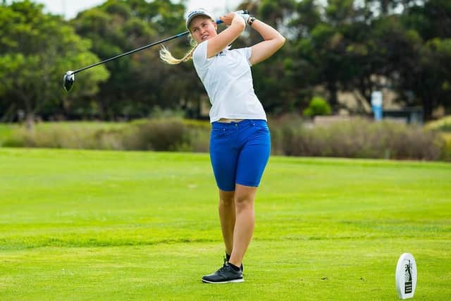 Gabrielle Macdonald is among four Scots teeing up in this week's Magical Kenya Ladies Open - the opening event of the 2022 LET season - at Vipino Ridge. Picture: Tristan Jones