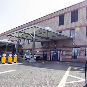 The Borders General Hospital near Melrose.