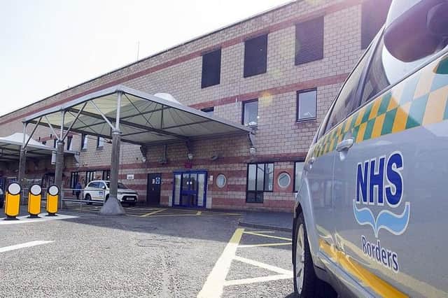 The Borders General Hospital near Melrose.
