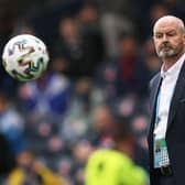 Steve Clarke has some big decisions to make for the match v England. (Photo by LEE SMITH/POOL/AFP via Getty Images)