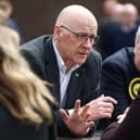 SNP leader John Swinney on the campaign trail (Photo by Jeff J Mitchell/Getty Images)