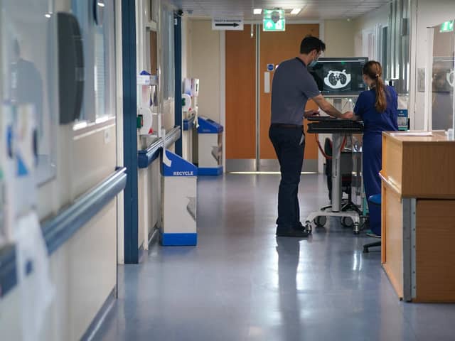 Thousands of Scots are paying for private healthcare because of long NHS waiting lists. Image: Jeff Moore/Press Association.