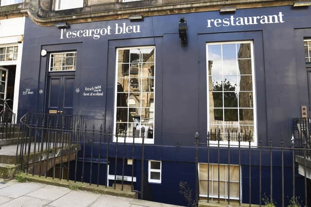 The restaurant on Broughton Street. Picture: Lisa Ferguson.