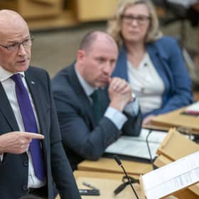 First Minister John Swinney  PIC: Jane Barlow/PA Wire