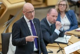 First Minister John Swinney  PIC: Jane Barlow/PA Wire
