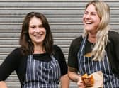 Rachel Morgan and Emily Cuddeford, founders of Twelve Triangles