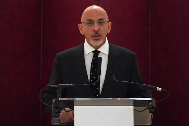 Chancellor of the Exchequer Nadhim Zahawi speaking at the Financial and Professional Services Dinner at Mansion House in the City of London. Picture date: Tuesday July 19, 2022.