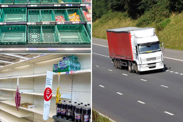 Why are supermarket shelves empty? (SWNS/Getty)