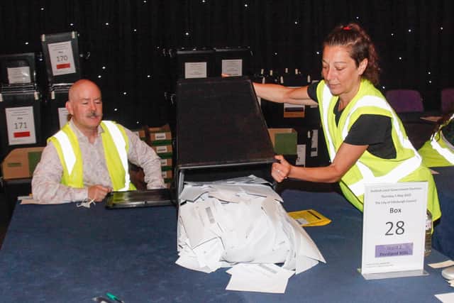 Voter turnout was 43 per cent across Scotland in the 2022 local elections.