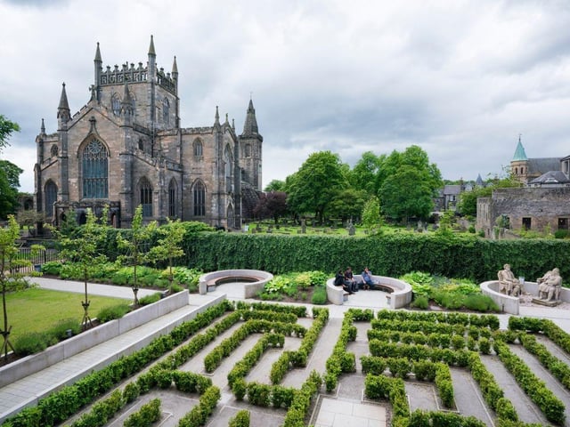 The background to the name of Scotland's newest city is pretty straightforward. Like Dundee, the 'Dun' part referes to to fortified hill. The remainder of the name comes from the words 'fiaram' and 'lin', meaning 'bent or crooked' and 'a cascade or pool'. It's thought to refer to the rivulet that bends around the tower hill before cascading into the Ferm Burn.