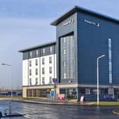 Premier Inn has one of the UK's largest hotel estates, including this establishment at Edinburgh Park on the outskirts of the capital. Picture: Premier Inn/PA