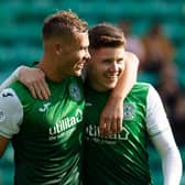 Ryan Porteous and Kevin Nisbet are set to leave Hibs for the English Championship. (Photo by Ross Parker / SNS Group)