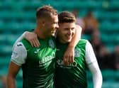 Ryan Porteous and Kevin Nisbet are set to leave Hibs for the English Championship. (Photo by Ross Parker / SNS Group)