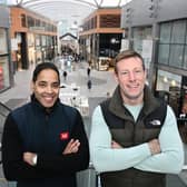 Rakesh Joshi and Simon Eatough, directors at LCP, part of M Core, owner of The Centre, Livingston. Picture by Greg Macvean