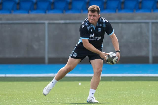 Duncan Weir is back at Glasgow Warriors after a five-and-a-half year absence. Picture: Ross MacDonald/SNS