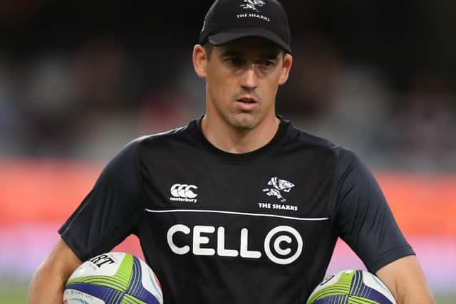 Alan Basson Zondagh worked previously in Super Rugby with the Sharks in South Africa before moving to France. Picture: Steve Haag/Gallo Images