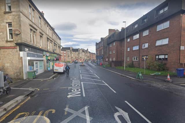 The robbery happened at a premises on Neilston Road around 9.30pm on Thursday, April 29.