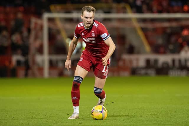 Ryan Hedges has left Aberdeen for Blackburn Rovers. (Photo by Ross Parker / SNS Group)