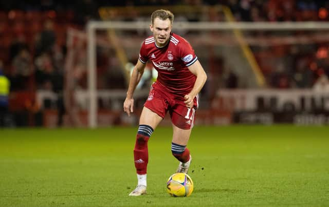 Ryan Hedges has left Aberdeen for Blackburn Rovers. (Photo by Ross Parker / SNS Group)