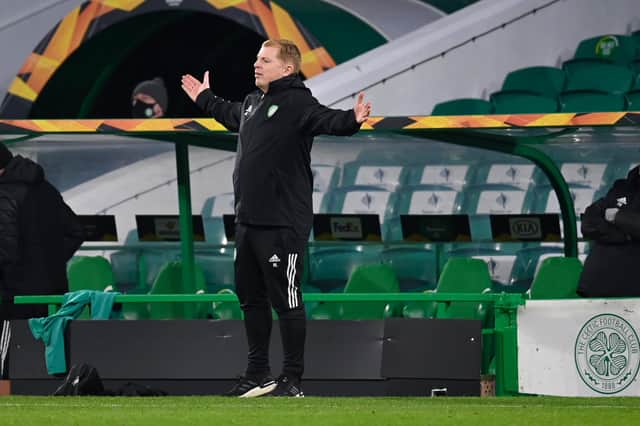 Neil Lennon has come in for criticism from Celtic fans. Picture: SNS