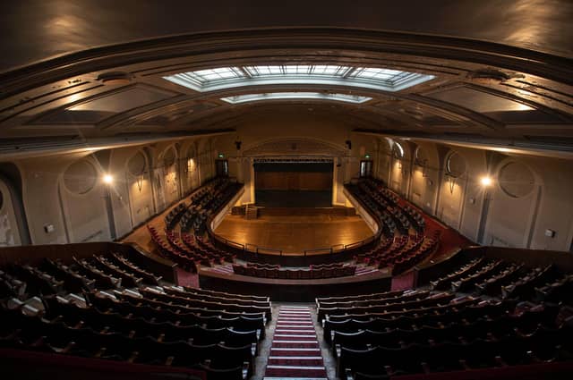 Leith Theatre has been closed completely to the public since last March. Picture: Andrew O'Brien