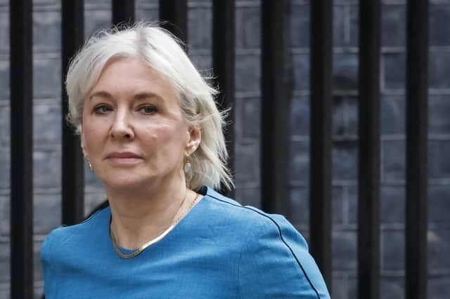 Former Culture Secretary Nadine Dorries complained that SNP MP John Nicolson had bullied her on social media (Picture: Tolga Akmen/AFP via Getty Images)